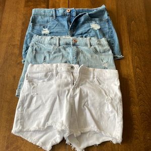 Abercrombie Kids girls 15/16 Jean short lot.